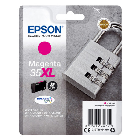 Epson - Cartuccia ink - 35XL - Magenta - C13T35934010 - 20,3ml