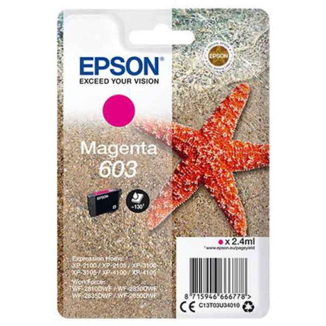 Epson - Cartuccia ink - 603 - Magenta - C13T03U34010 - 130 pag