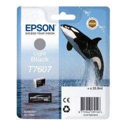 Epson - Cartuccia ink - Nero chiaro - T7607 - C13T76074010 - 25,9ml