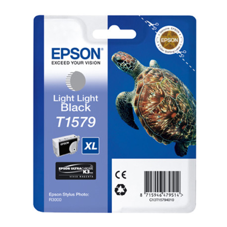 Epson - Cartuccia ink - Nero chiaro chiaro - T1579 - C13T15794010 - 25,9ml