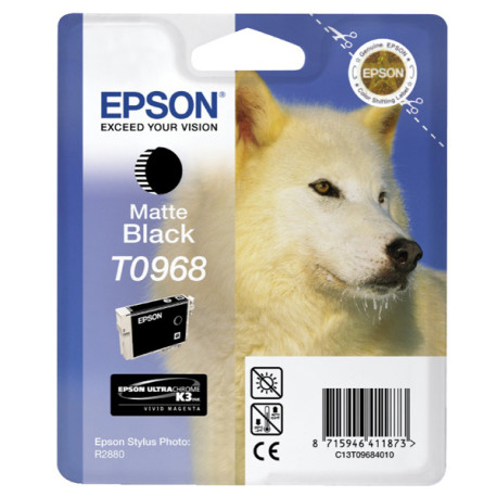 Epson - Cartuccia ink - Nero opaco - T0968 - C13T09684010 - 11,4ml