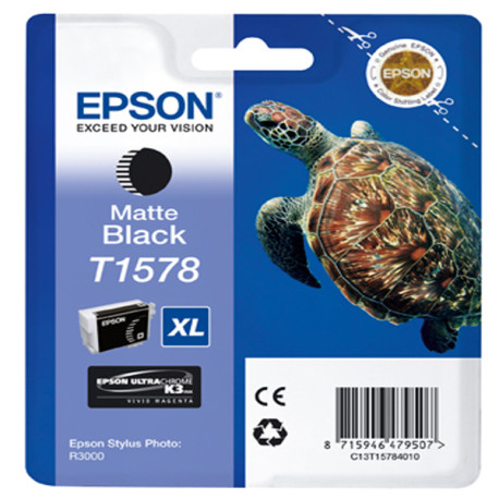 Epson - Cartuccia ink - Nero opaco - T1578 - C13T15784010 - 25,9ml