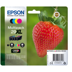 Epson - Confezione Cartuccia ink - 29XL - C/M/Y/K - C13T29964012 - C/M/Y 6,4ml cad - K 11,3ml