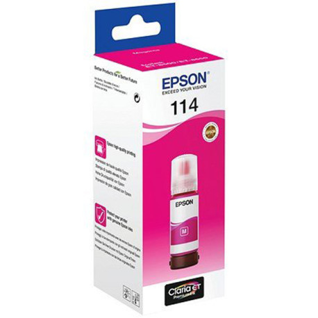 Epson - Eco Tank - 114 - Magenta - C13T07B340 - 70 ml