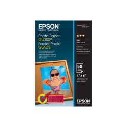 Epson - Lucido - 102 x 152 mm - 200 g/m² - 50 fogli carta fotografica - per EcoTank ET-2850, 2851, 2856, 4850- EcoTank Photo ET