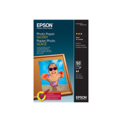 Epson - Lucido - A4 (210 x 297 mm) - 200 g/m² - 50 fogli carta fotografica - per EcoTank ET-2850, 2851, 2856, 4850- EcoTank Pho