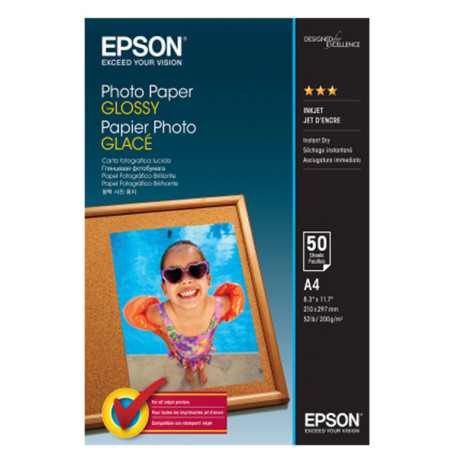 Epson - Photo Paper Glossy - A4 - 50 Fogli - C13S042539