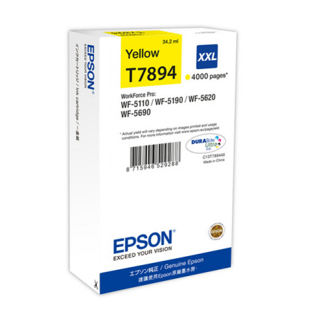 Epson - Tanica - Giallo - T7894 -  C13T789440 - 34,2ml