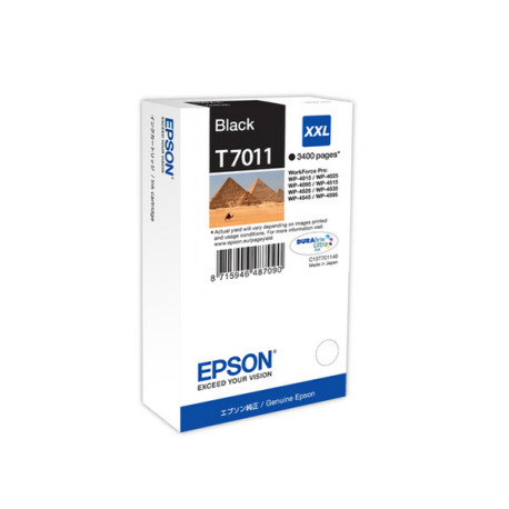 Epson - Tanica - Nero - T7011 - C13T70114010 - 63,2ml