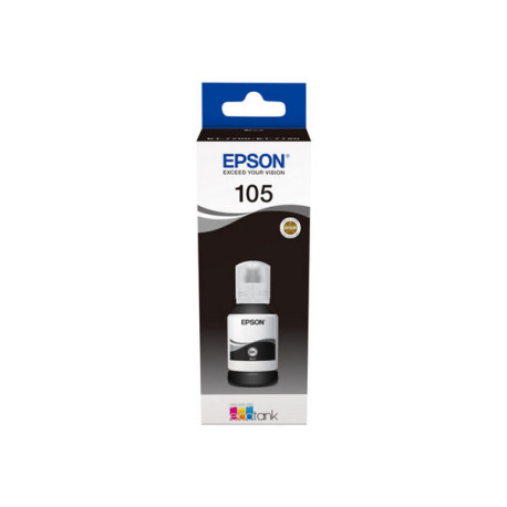 Epson 105 - 140 ml - nero - originale - serbatoio inchiostro - per EcoTank ET-7700, ET-7750, L7160, L7180- Expression Premium E