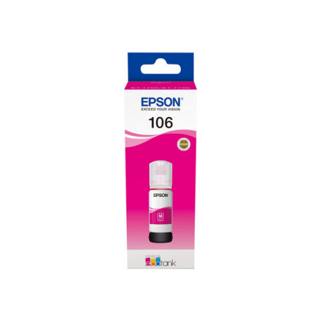 Epson 106 - 70 ml - magenta - originale - serbatoio inchiostro - per EcoTank ET-7700, ET-7750, L7160, L7180- Expression Premium