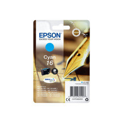 Epson 16 - 3.1 ml - ciano - originale - blister con allarme a radiofrequenza - cartuccia d'inchiostro - per WorkForce WF-2010, 