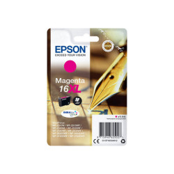 Epson 16XL - 6.5 ml - XL - magenta - originale - blister - cartuccia d'inchiostro - per WorkForce WF-2010, 2510, 2520, 2530, 25