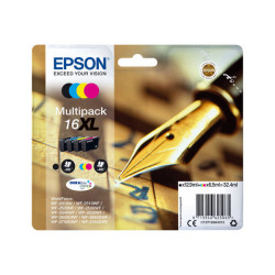 Epson 16XL Multipack - Confezione da 4 - XL - nero, giallo, ciano, magenta - originale - blister - cartuccia d'inchiostro - per