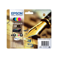 Epson 16XL Multipack - Confezione da 4 - XL - nero, giallo, ciano, magenta - originale - blister con allarme a radiofrequenza -