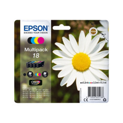 Epson 18 Multipack - Confezione da 4 - 15.1 ml - nero, giallo, ciano, magenta - originale - cartuccia d'inchiostro - per Expres