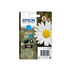 Epson 18XL - 6.6 ml - XL - ciano - originale - blister con allarme a radiofrequenza - cartuccia d'inchiostro - per Expression H