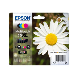 Epson 18XL - Confezione da 4 - XL - nero, giallo, ciano, magenta - originale - blister - cartuccia d'inchiostro - per Expressio