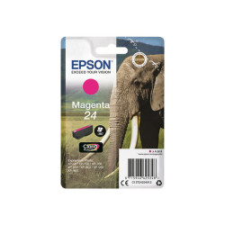 Epson 24 - 4.6 ml - magenta - originale - blister con allarme a radiofrequenza - cartuccia d'inchiostro - per Expression Photo 