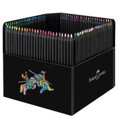 Faber Castell MATITE COLORATE TRIANGOLARI BLACK EDITION 100 PEZZI