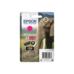 Epson 24XL - 8.7 ml - XL - magenta - originale - blister con allarme a radiofrequenza - cartuccia d'inchiostro - per Expression