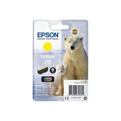 Epson 26 - 4.5 ml - giallo - originale - blister - cartuccia d'inchiostro - per Expression Premium XP-510, 520, 600, 605, 610, 