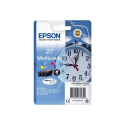 Epson 27 Multi-Pack - Confezione da 3 - 10.8 ml - giallo, ciano, magenta - originale - blister con radiofrequenza / allarme acu