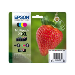 Epson 29XL Multipack - Confezione da 4 - XL - nero, giallo, ciano, magenta - originale - blister - cartuccia d'inchiostro - per