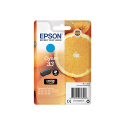 Epson 33 - 4.5 ml - ciano - originale - blister con radiofrequenza / allarme acustico - cartuccia d'inchiostro - per Expression