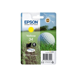 Epson 34 - 4.2 ml - giallo - originale - blister con radiofrequenza / allarme acustico - cartuccia d'inchiostro - per WorkForce