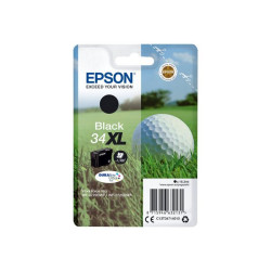 Epson 34XL - 16.3 ml - XL - nero - originale - blister con radiofrequenza / allarme acustico - cartuccia d'inchiostro - per Wor