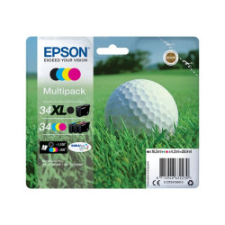 Epson 34XL - Confezione da 4 - XL - nero, giallo, ciano, magenta - originale - blister con radiofrequenza / allarme acustico - 