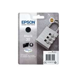 Epson 35 - 16.1 ml - nero - originale - blister con radiofrequenza / allarme acustico - cartuccia d'inchiostro - per WorkForce 