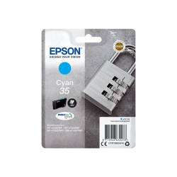 Epson 35 - 9.1 ml - ciano - originale - cartuccia d'inchiostro - per WorkForce Pro WF-4720, WF-4720DWF, WF-4725DWF, WF-4730, WF