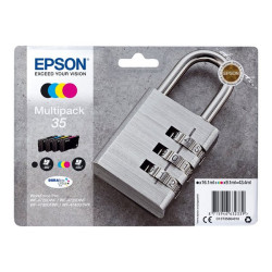 Epson 35 Multipack - Confezione da 4 - nero, giallo, ciano, magenta - originale - blister - cartuccia d'inchiostro - per WorkFo