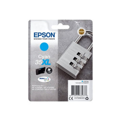 Epson 35XL - 20.3 ml - XL - ciano - originale - blister - cartuccia d'inchiostro - per WorkForce Pro WF-4720, WF-4720DWF, WF-47