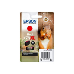 Epson 478XL - 10.2 ml - alta capacità - rosso - originale - cartuccia d'inchiostro - per Expression Home HD XP-15000