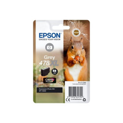 Epson 478XL - 11.2 ml - alta capacità - grigio - originale - cartuccia d'inchiostro - per Expression Home HD XP-15000