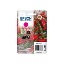 Epson 503XL - 6.4 ml - XL - magenta - originale - blister con radiofrequenza / allarme acustico - cartuccia d'inchiostro - per 