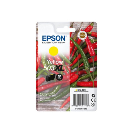 Epson 503XL Singlepack - 6.4 ml - XL - giallo - originale - blister con radiofrequenza / allarme acustico - cartuccia d'inchios