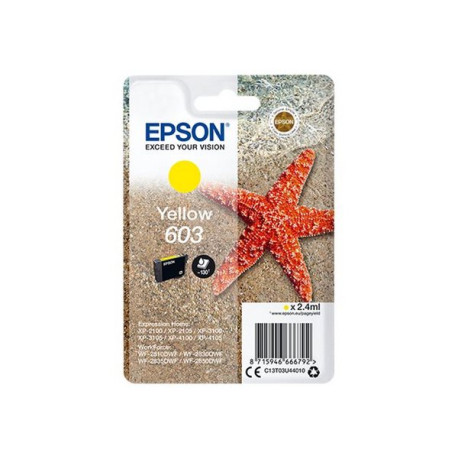 Epson 603 - 2.4 ml - giallo - originale - blister - cartuccia d'inchiostro - per Expression Home XP-2150, 2155, 3150, 3155, 415