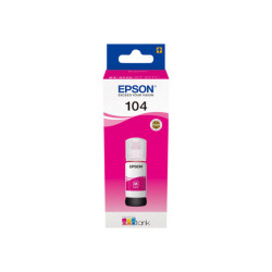 Epson EcoTank 104 - 65 ml - magenta - originale - serbatoio inchiostro - per EcoTank ET-1810, 2715, 2721, 2810, 2811, 2812, 281