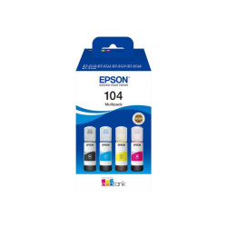 Epson EcoTank 104 - Confezione da 4 - nero, giallo, ciano, magenta - originale - ricarica inchiostro - per EcoTank ET-1810, 271