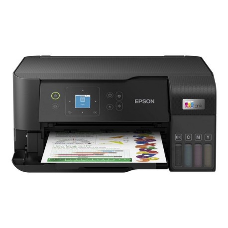 Epson EcoTank ET-2840 - Stampante multifunzione - colore - ink-jet - ITS - A4 (supporti) - fino a 15 ppm (stampa) - 100 fogli -