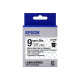 Epson LabelWorks LK-3TBN - Nero su trasparente - Rotolo (0,9 cm x 9 m) 1 cassetta(e) rotolo di etichette - per LabelWorks LW-10