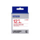 Epson LabelWorks LK-4WRN - Rosso su bianco - Rotolo (1,2 cm x 2,9 m) 1 cassetta(e) rotolo di etichette - per LabelWorks LW-1000