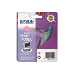 Epson T0806 - 7.4 ml - magenta chiaro - originale - blister - cartuccia d'inchiostro - per Stylus Photo P50, PX650, PX660, PX70