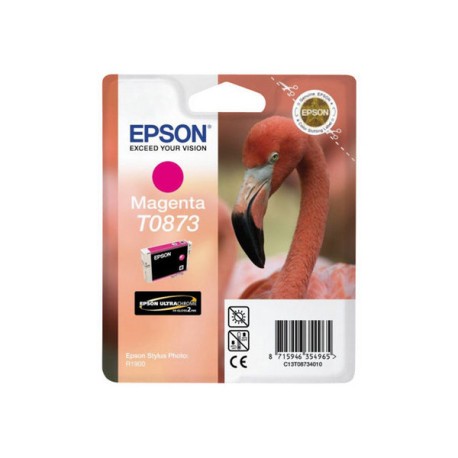 Epson T0873 - 11.4 ml - magenta - originale - blister - cartuccia d'inchiostro - per Stylus Photo R1900