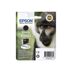 Epson T0891 - Nero - originale - blister con radiofrequenza / allarme acustico - cartuccia d'inchiostro - per Stylus S21, SX110