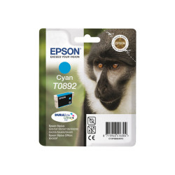 Epson T0892 - 3.5 ml - ciano - originale - blister - cartuccia d'inchiostro - per Stylus S21, SX105, SX110, SX115, SX210, SX215